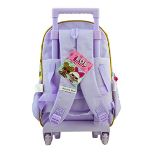 کوله پشتی چرخدار 40 سانتی LOL Surprise رعد و برق مدل Rainbow Max - Backpack - Trolly Bag - LOL Surprise _کوله پشتی